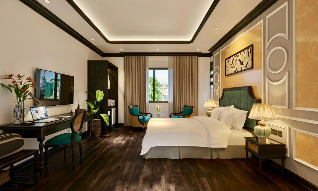 Grand Ha Noi Hotel Hanoi Exterior foto